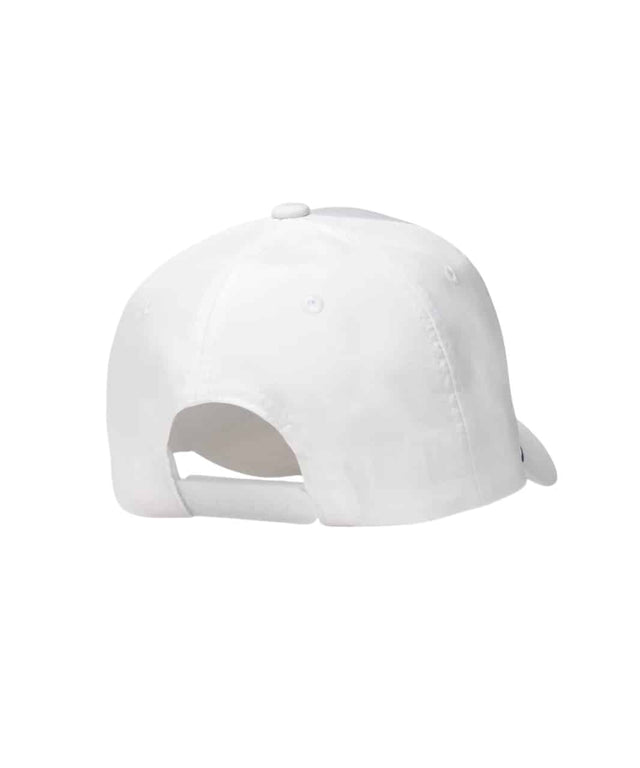 Macade White Crossover Rope Snapback