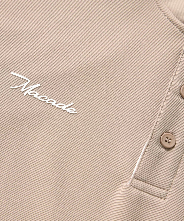 Macade Heath Tan Bomber Shirt - One Golf