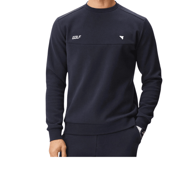 Macade Navy Tour Crew Neck