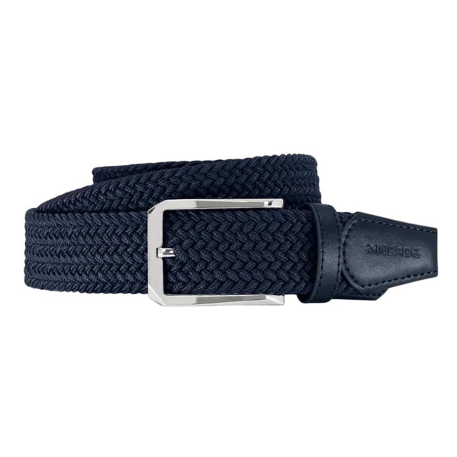 Macade Men's Elastic Navy Belt - One Golf