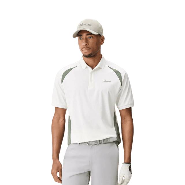Macade Nash White Tech TX Shirt - One Golf