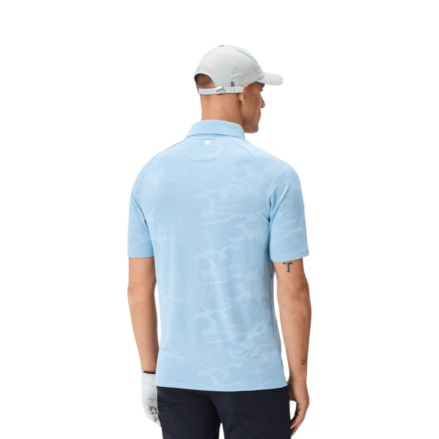 Macade Nolan Light Blue Camo Shirt - One Golf