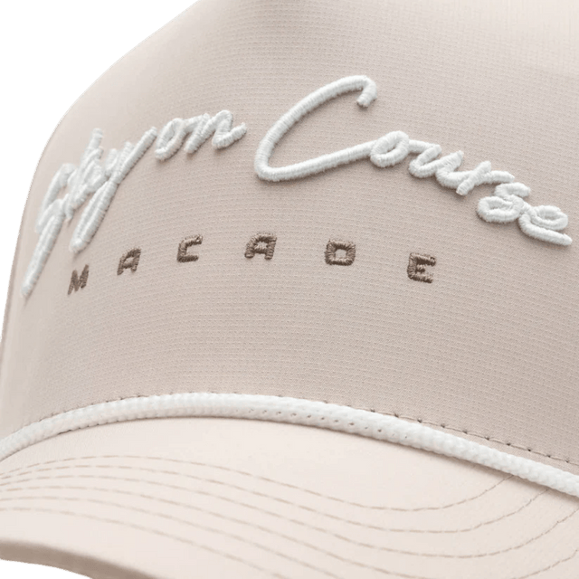 Macade Rope Course Tan Snapback Cap - One Golf