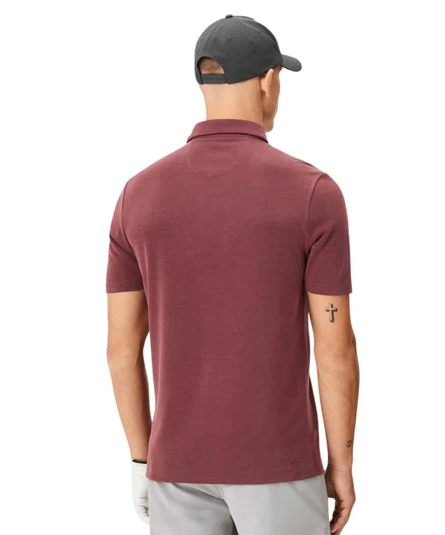 Macade Washed Burgundy Players Polo
