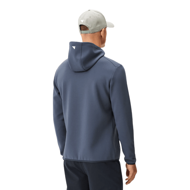 Macade Spruce Blue Therma Zip Hoodie - One Golf