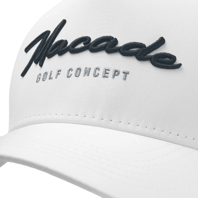 Macade White Signature Snapback - One Golf