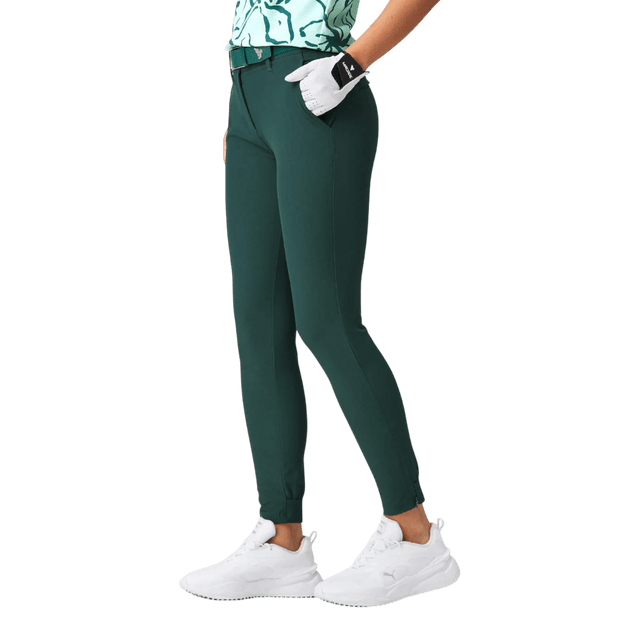 Macade Women's Teal Four-Way Stretch Golf Joggers - One Golf