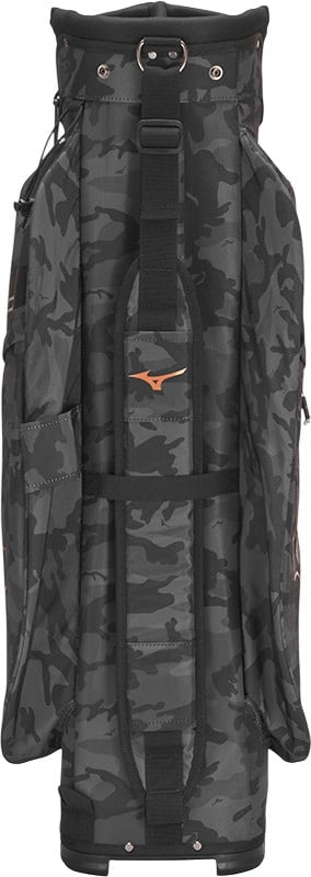 Mizuno BR-D3 24 Black Camo/Copper Cart Bag - One Golf