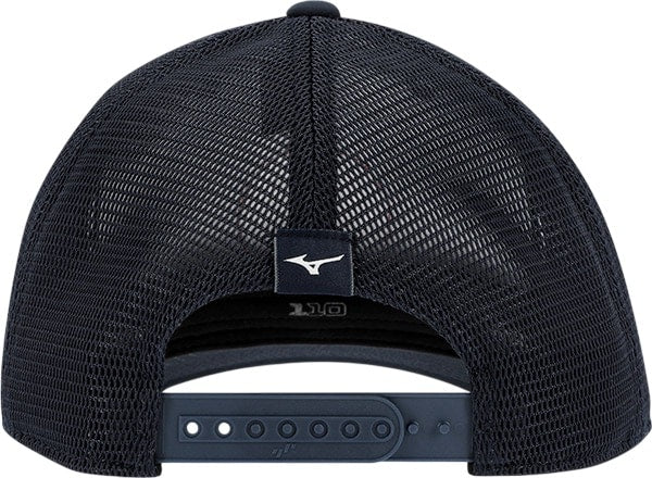 Mizuno Crossed Clubs Navy Mesh Cap