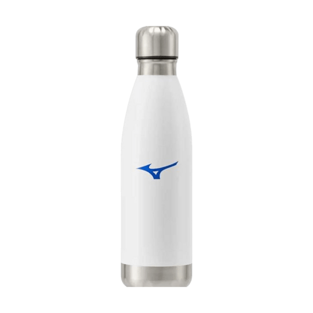 Mizuno White/Blue 680ml Water Bottle - One Golf