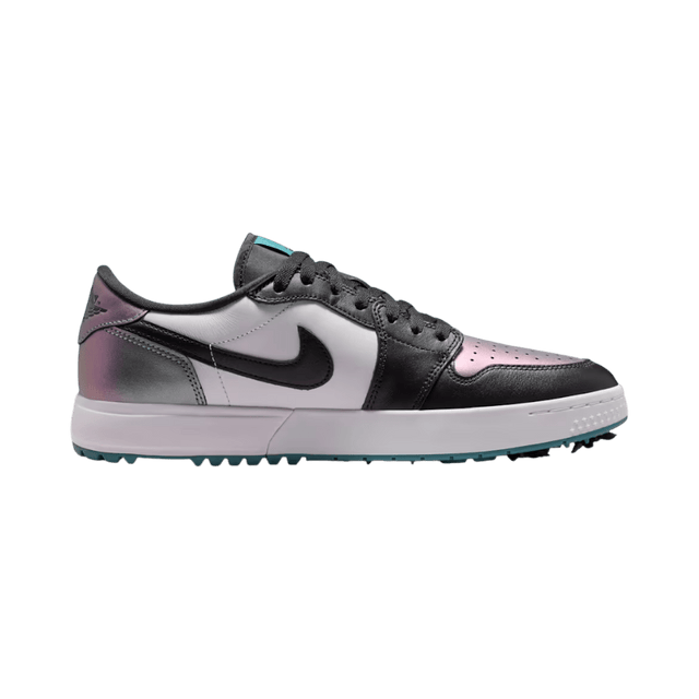 Nike Air Jordan 1 Low G Spiked Mineral Teal/White/Black Golf Shoe - One Golf