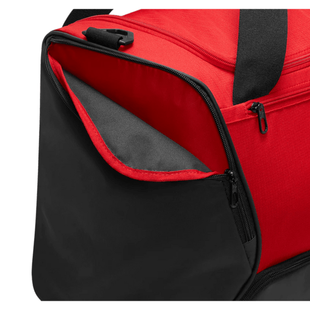 Nike Brasilia 9.5 Red Duffel Bag - One Golf