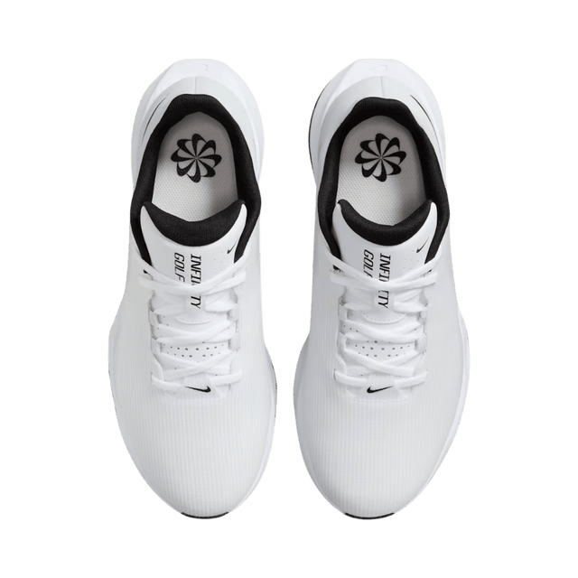 Nike Infinity G'24 White/Black Golf Shoe - One Golf