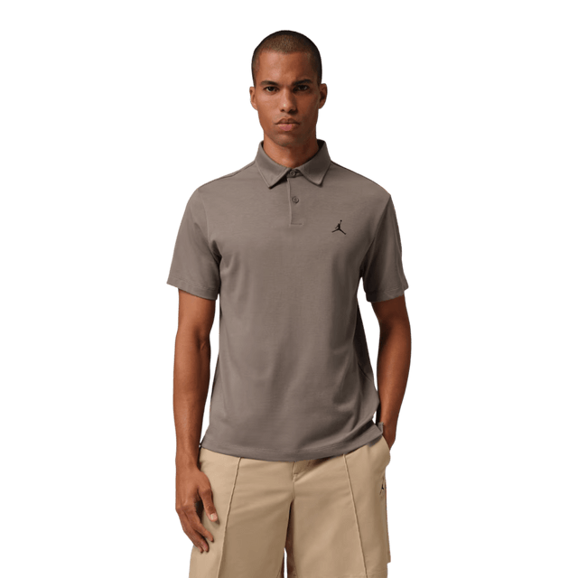 Nike Jordan Olive/Grey Dri - Fit Polo - One Golf