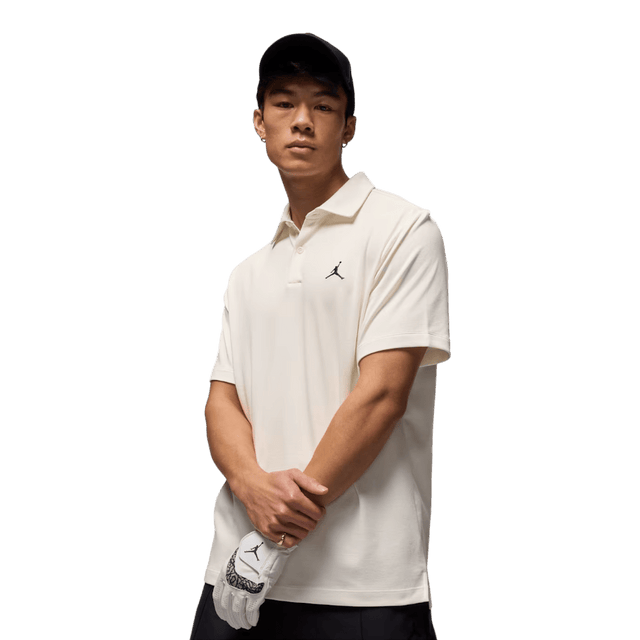 Nike Jordan Sail/Black Dri - Fit Polo - One Golf