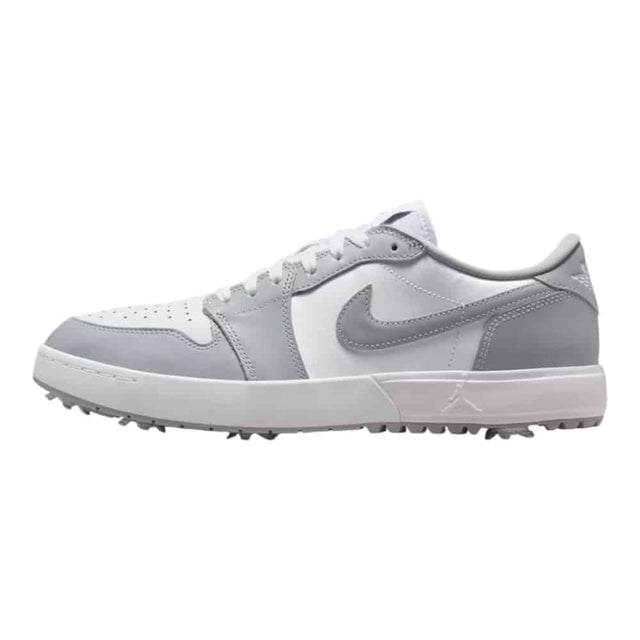 Nike Air Jordan 1 Low G Spiked Wolf Grey Golf Shoe