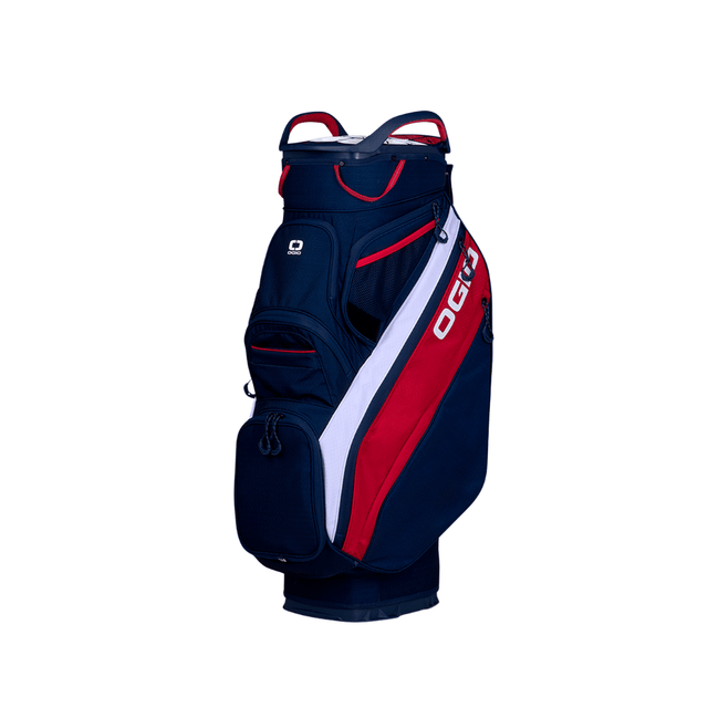 Ogio Silencer Red/White/Blue Cart Bag
