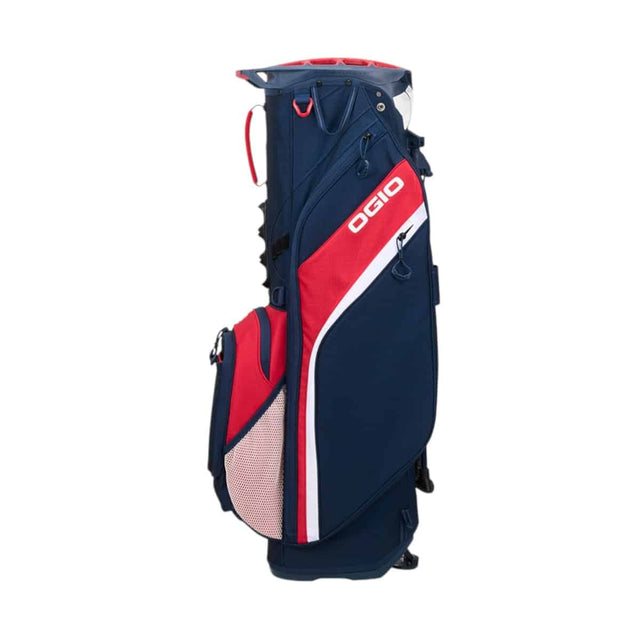 OGIO Woode Hybrid Red/White/Blue Stand Bag - One Golf