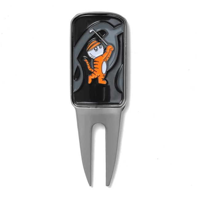 Malbon Tiger Buckets Silver Divot Tool