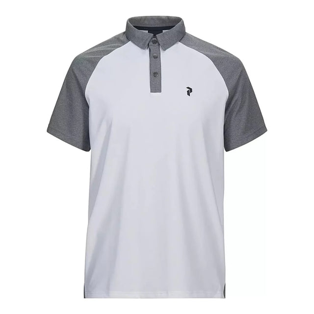 Peak Performance Grain White/Grey Polo