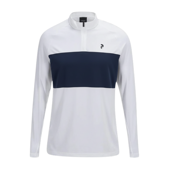 Peak Performance White/Navy Base Long Sleeve