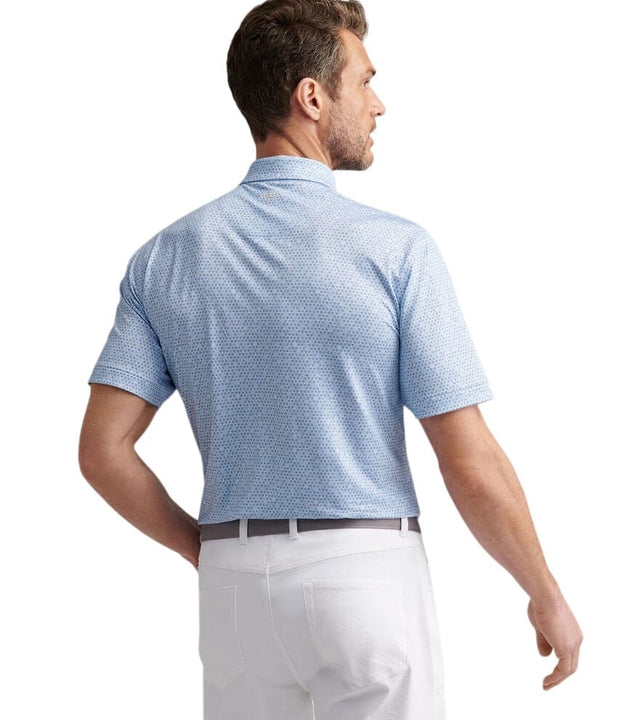Peter Millar Ferdinand Performance Sky Polo - One Golf