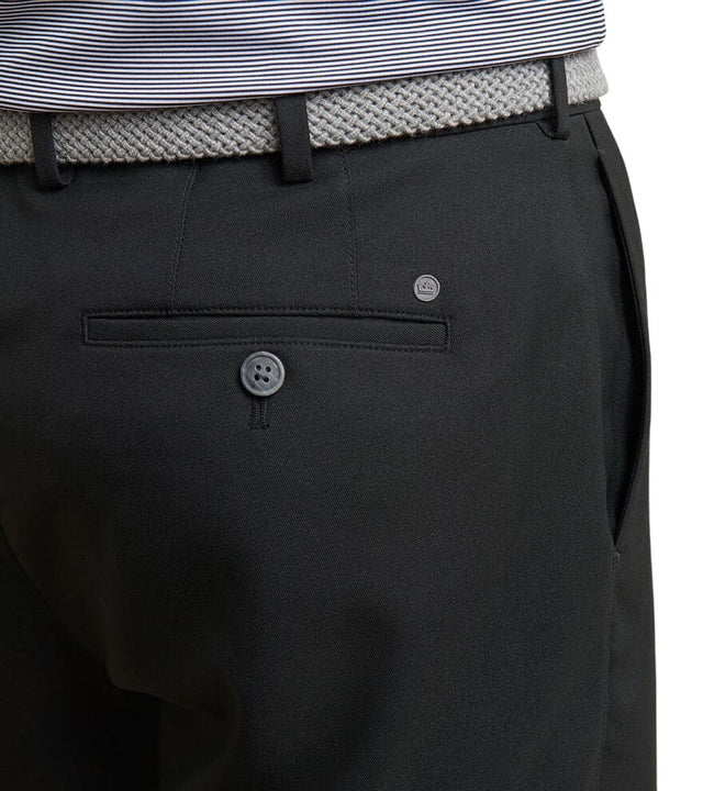 Peter Millar Salem Performance Black Shorts - One Golf