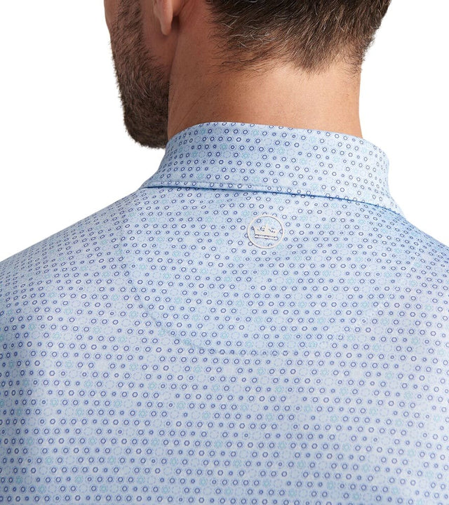Peter Millar Ferdinand Performance Sky Polo