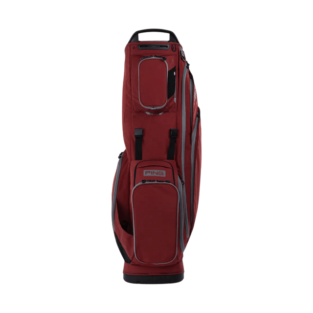 Ping 23 Deep Red/Pewter Hoofer 14 Stand Bag - One Golf