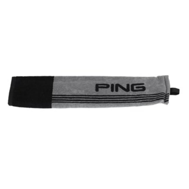 Ping Tri-Fold Towel Grey/Black