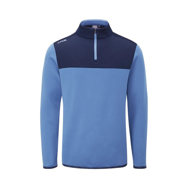 Ping Kinver 1/4 Zip Midlayer Navy Turquoise (Copy) - One Golf