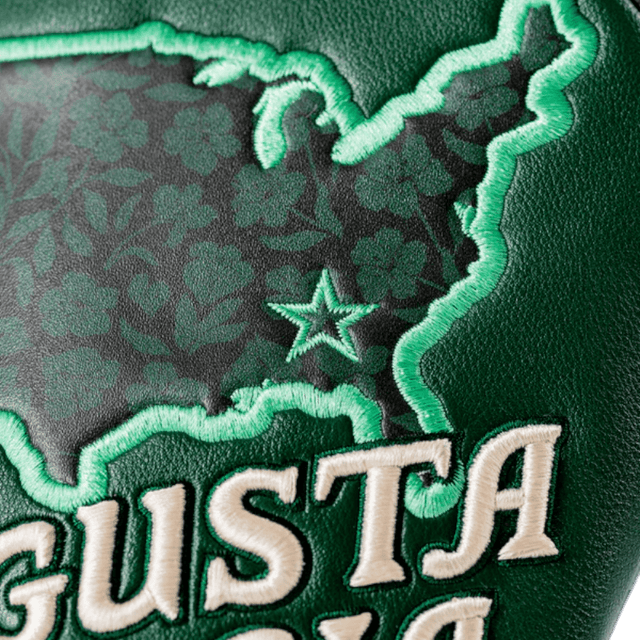 Pins & Aces Mower Augusta Georgia Driver Head Cover - One Golf