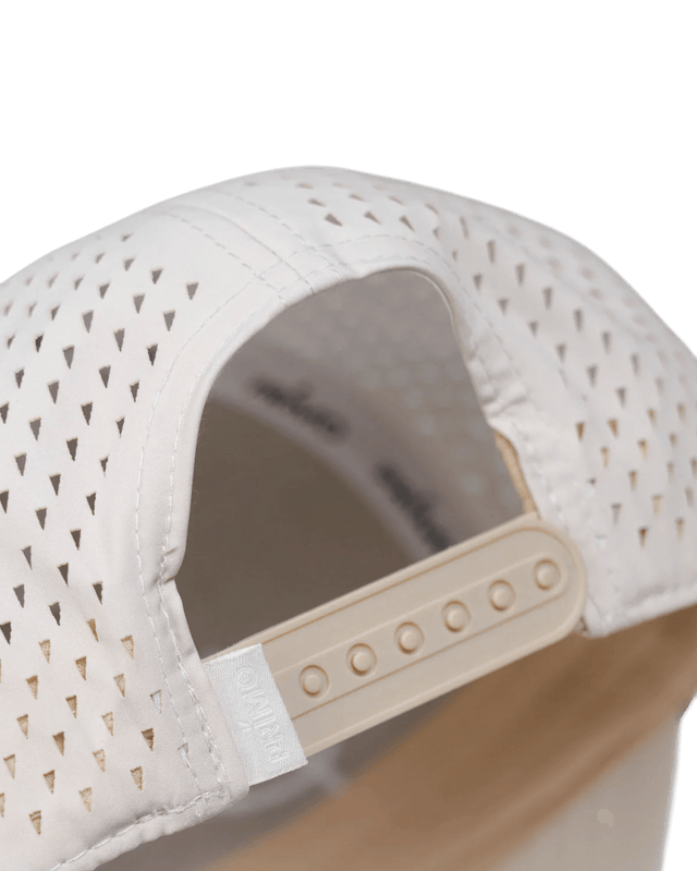 Primo & Grant Cream Rope Cursive Cap - One Golf
