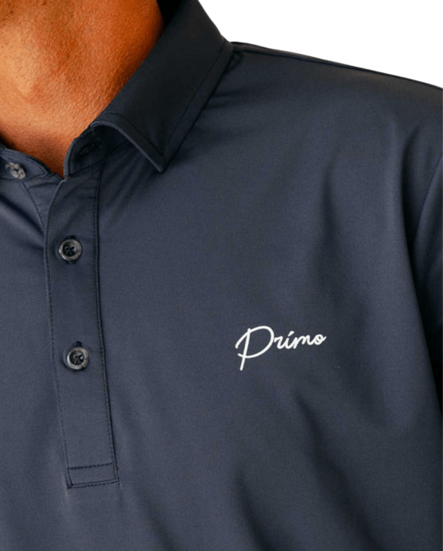 Primo & Grant Horvat Dark Gray Classic Polo - One Golf