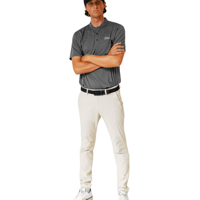 Primo & Grant Horvat Light Gray Blade Polo - One Golf