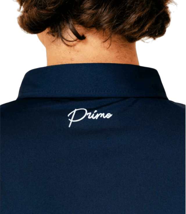 Primo & Grant Horvat Navy Classic Polo - One Golf