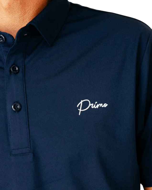 Primo & Grant Horvat Navy Classic Polo - One Golf