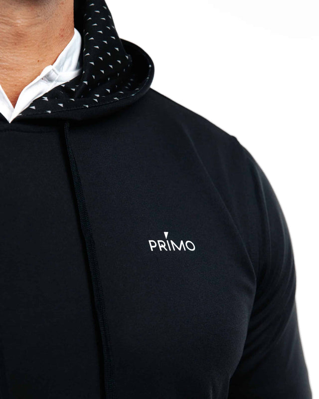 Primo Men's Black Golf Hoodie