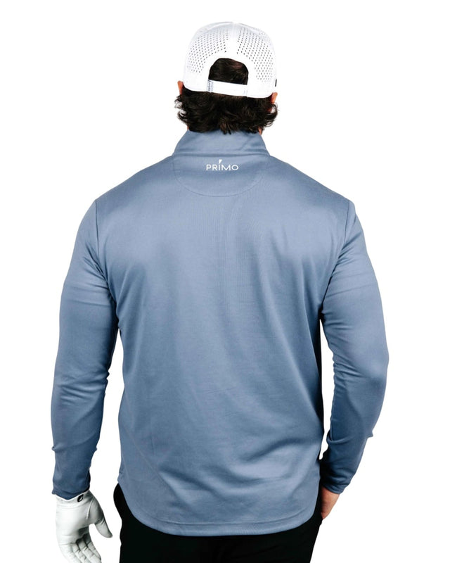 Primo Men's Dusty Blue Quarter Zip