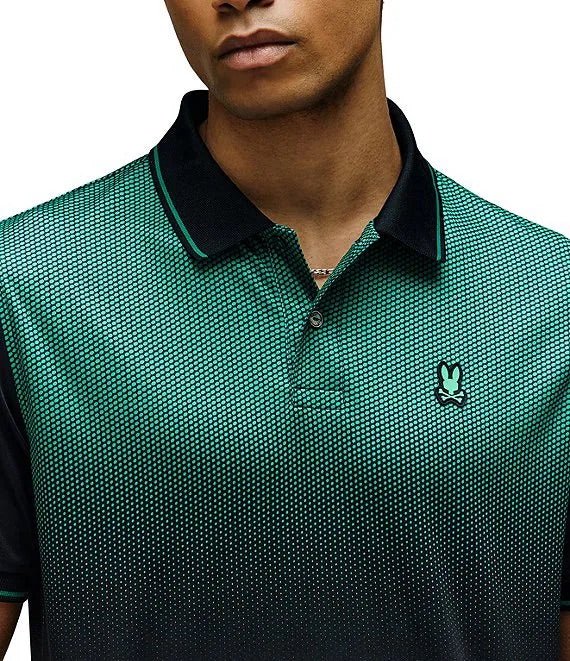 Psycho Bunny Bruce Simply Green Sport Polo - One Golf
