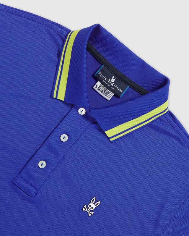 Psycho Bunny Men's Luke Saphire Sport Polo - One Golf