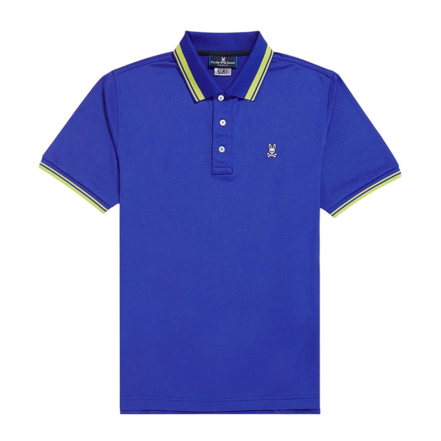 Psycho Bunny Men's Luke Saphire Sport Polo - One Golf