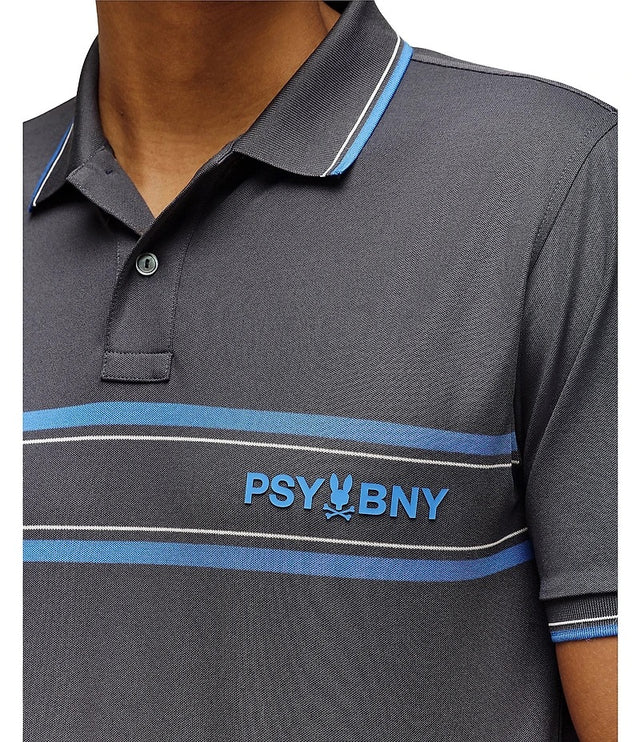 Psycho Bunny Ives Blackened Pearl Sport Polo