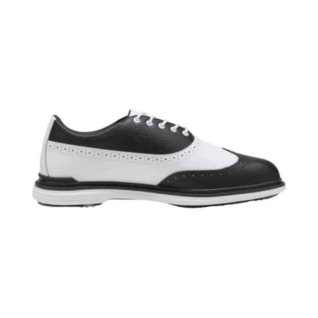Puma Royale Wingtip Black/White Men's Golf Shoe