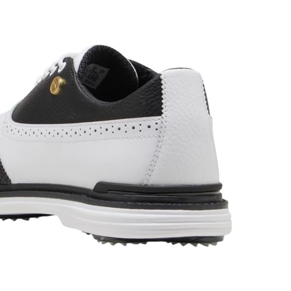 Puma Royale Wingtip Black/White Men's Golf Shoe