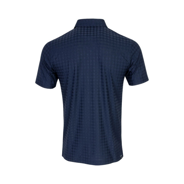 Puma MATTR Houndstooth Deep Navy Polo