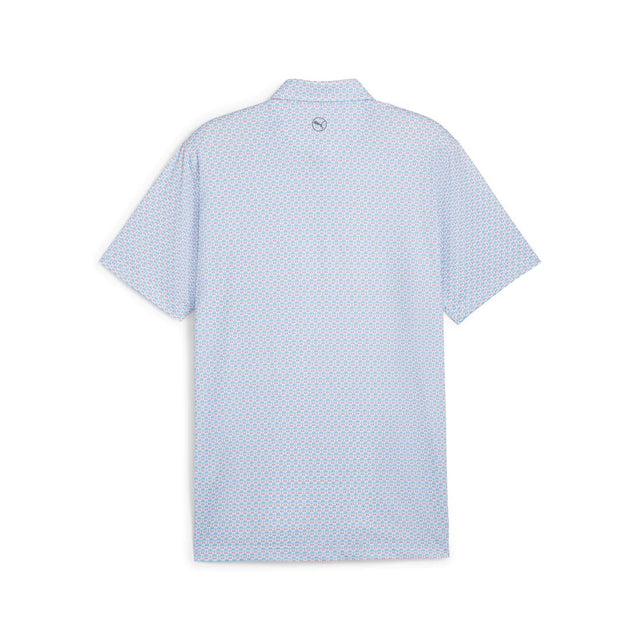 Puma MATTR Palm Deco Aqua Blue/Rose Polo