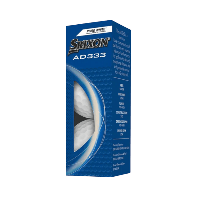 Srixon AD333 2026 White Golf Balls - One Golf