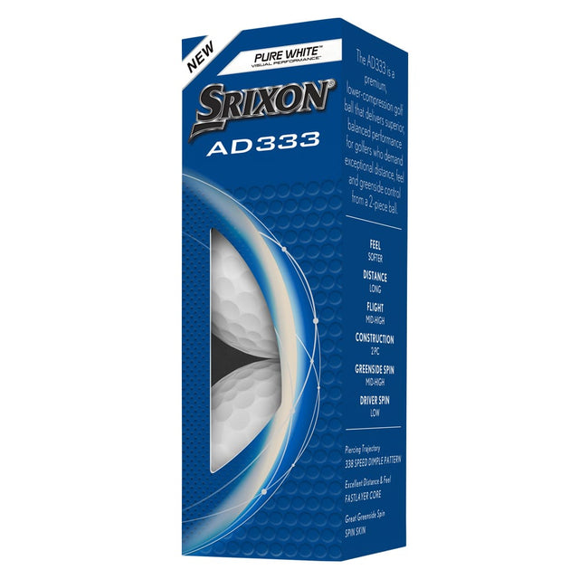 Srixon 2024 AD333 White Golf Balls