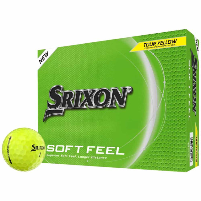 Srixon Soft Feel 14 Yellow Golf Balls